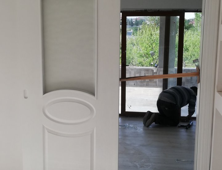 sürgülü amerikan panel kapı